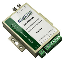 Serial to SM ST Fiber Optic Converter